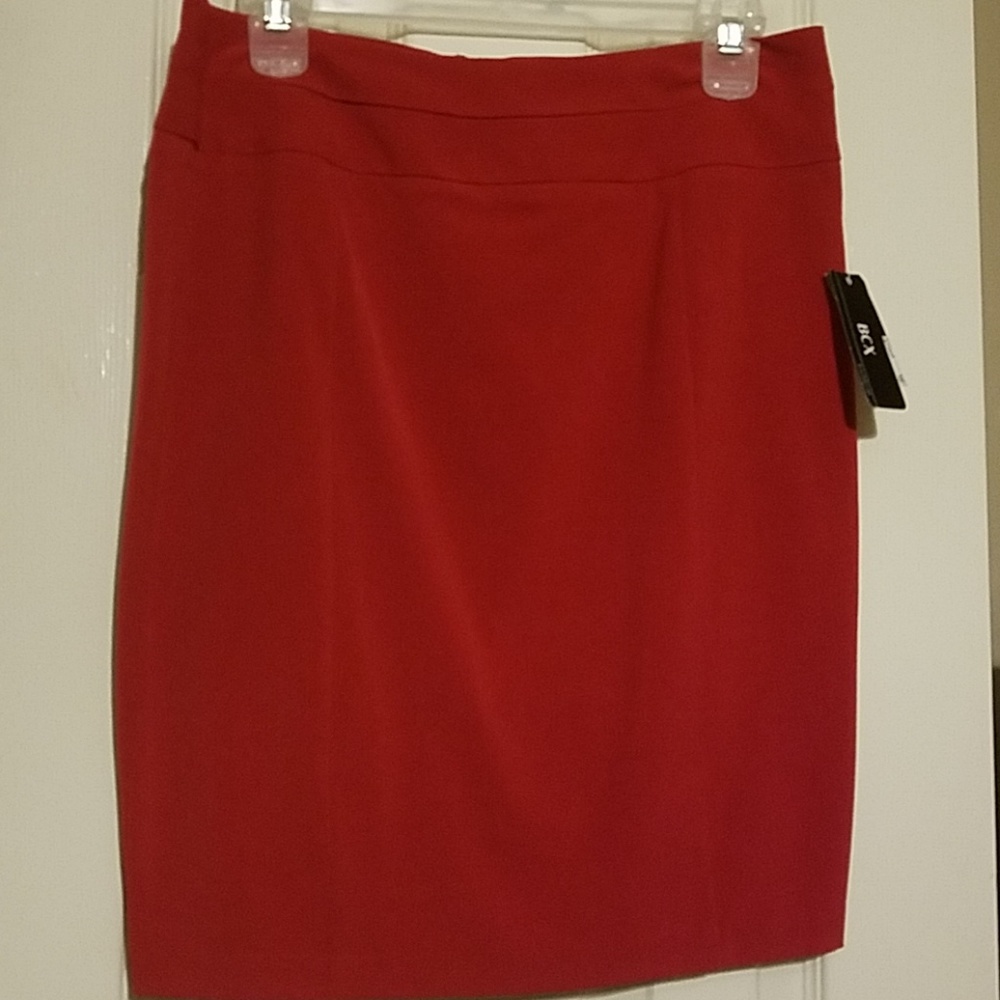 Red Women Skirt